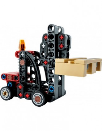 LEGO Technic Навантажувач з піддоном (30655). . фото 3