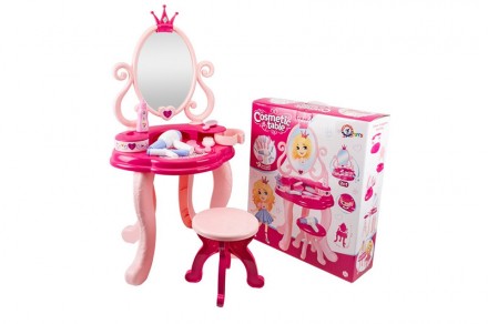 Косметичний столик зі стільцем ТехноК - ідеальна іграшка для маленьких принцес і. . фото 2