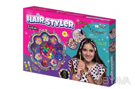 Найменування товару Креативна творчість Danko Toys Hair Styler. Fashion середній. . фото 1