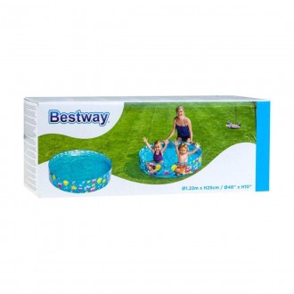 Надувний басейн Bestway
 Надувний басейн — це зручна і безпечна модель, басейни . . фото 3