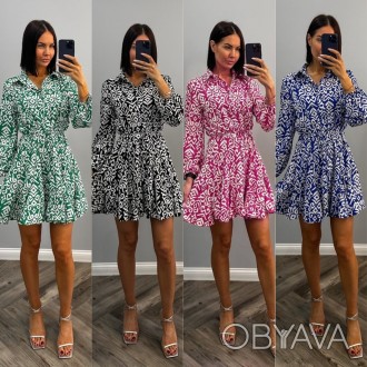  ? ТОП ПРОДАЖ?✔️
 
??❤️?Сукня ??❤️?
Арт. SV 512
Тканина: євро-софт
Колір: чорно-. . фото 1