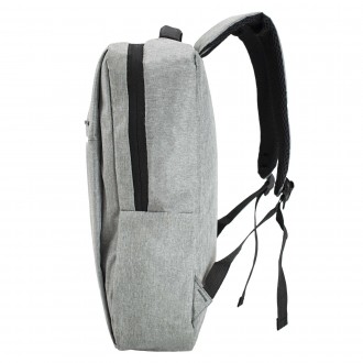 Вологостійкий і місткий рюкзак для ноутбуку в бордовому кольорі Semi Line 21 Gre. . фото 4