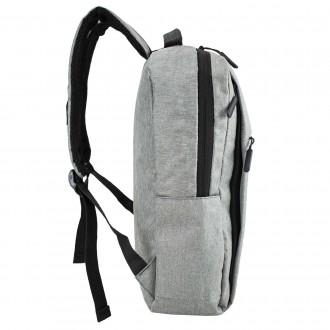 Вологостійкий і місткий рюкзак для ноутбуку в бордовому кольорі Semi Line 21 Gre. . фото 5