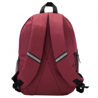 Semi Line 20 Red (J4923-3) - стильний і практичний рюкзак в червоному кольорі. В. . фото 5