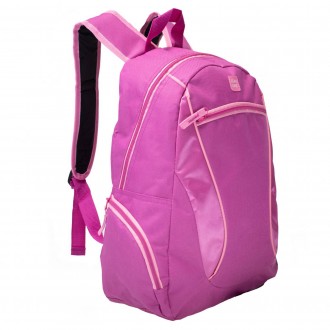 Легкий і місткий рюкзак Semi Line 18 Pink (J4917-4) обладнаний вставками тканини. . фото 4