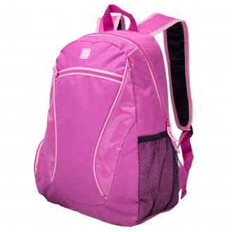 Легкий і місткий рюкзак Semi Line 18 Pink (J4917-4) обладнаний вставками тканини. . фото 2