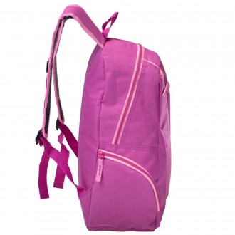 Легкий і місткий рюкзак Semi Line 18 Pink (J4917-4) обладнаний вставками тканини. . фото 5
