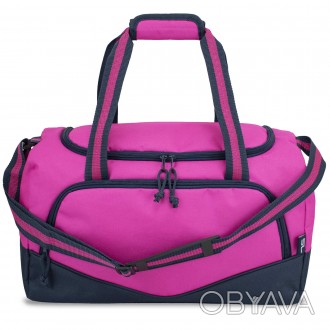 Компактна і легка сумка для фітнесу і подорожей Semi Line 29 Pink/Navy (A3026-2). . фото 1