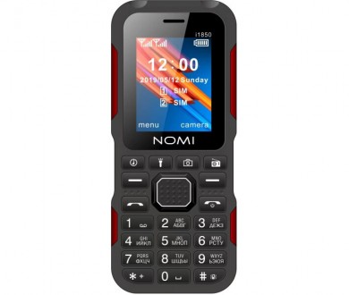Nomi i1850 Black-red. Київ. фото 1 Nomi i1850 Black-red. Київ. фото 1