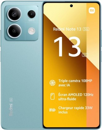 Смартфон Xiaomi Redmi Note 13 5G 8/256 GB Ocean Teal EU версія. Київ. фото 1 Смартфон Xiaomi Redmi Note 13 5G 8/256 GB Ocean Teal EU версія. Київ. фото 1