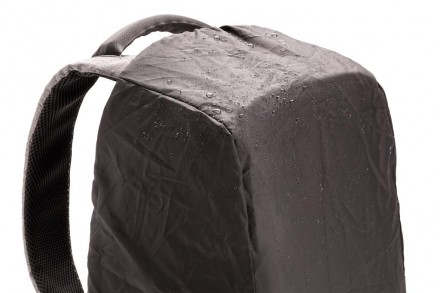 Чехол "Rain Cover" черного цвета сделан специально для рюкзаков Bobby Original п. . фото 3