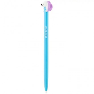 Ручка шариковая автоматическая Kite Color Hedgehog 0,7мм синяя K20-030-03
 
Ручк. . фото 3