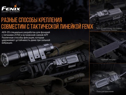 
Опис виносної тактичної кнопки Fenix-AER-05:
 Практичний і надійний аксесуар дл. . фото 10