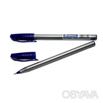 Ручка масляна Hiper Soprano 0,7мм синя. . фото 1