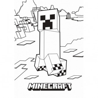 Розмальовка А4 YES Minecraft 12 стор.. . фото 5