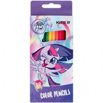 Олівці кольорові Kite My Little Pony 12 кольорів. . фото 2