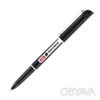 Ручка кулькова Unimax Documate 1мм чорна. . фото 1