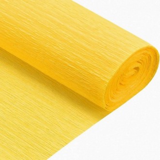 Папір гофрований Santi 230% жовтий (50*200см). Одеса. фото 1 Папір гофрований Santi 230% жовтий (50*200см). Одеса. фото 1