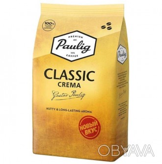 Кофе в зернах Paulig Classic Crema 1 кг Paulig Classic Crema — это отборные зерн. . фото 1