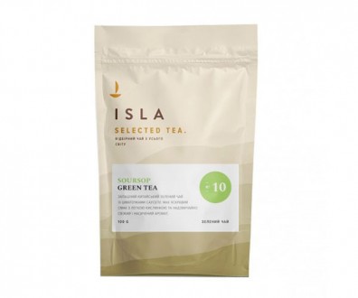 Чай зеленый Isla Soursop №10 с саусепом 100 г. Киев. фото 1 Чай зеленый Isla Soursop №10 с саусепом 100 г. Киев. фото 1