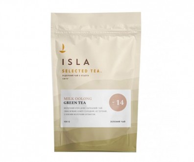 Чай зеленый Isla Milk Oolong №14 100 г. Киев. фото 1 Чай зеленый Isla Milk Oolong №14 100 г. Киев. фото 1