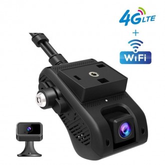  Автомобильный 4G видеорегистратор с двумя камерами Jimi JC400 Aivision Cam – эт. . фото 2