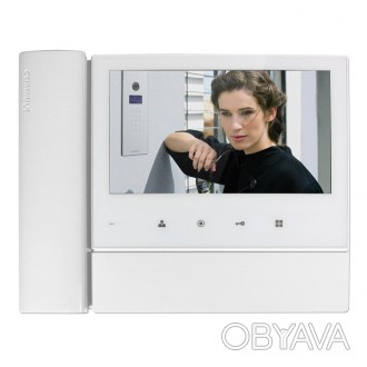 Описание видеодомофона Commax CDV-70N2 White
Видеодомофон – центральный блок дом. . фото 1