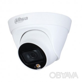 Описание 2 Mп IP видеокамера Dahua c LED подсветкой DH-IPC-HDW1239T1-LED-S5 (2.8. . фото 1