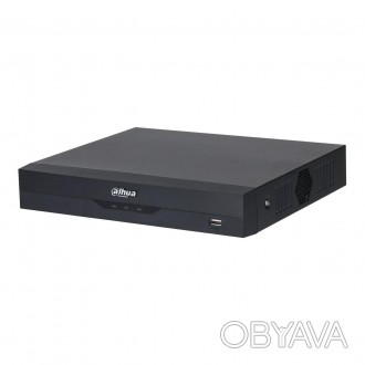 Описание 4-канальный Penta-brid 5M-N/1080p 1U 1HDD WizSense Dahua DH-XVR5104HS-I. . фото 1