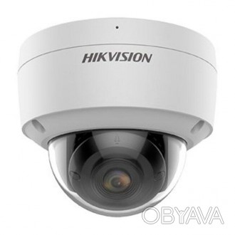 Описание 4 Мп ColorVu Dome IP камера Hikvision DS-2CD2147G2-SU(C) 2.8 мм
4МП Col. . фото 1