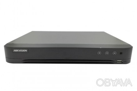 Описание 8-канальный TURBO ACUSENSE DVR видеорегистратор Hikvision iDS-7208HQHI-. . фото 1