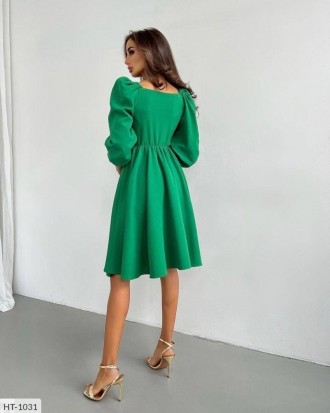 Платье HT-1035
Ткань: костюмка
Цвета: зеленый, морская волна, бежевый, черный, м. . фото 4