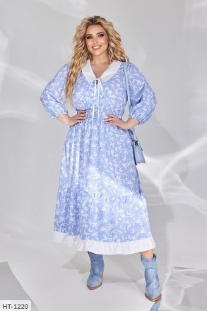 Платье HT-1220
Ткань- софт. Супер качество!
Цвет -черный, голубой, синий.
Платье. . фото 2