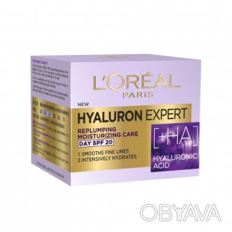 Крем для лица L'Oreal Paris Hyaluron Expert Day Cream SPF20 дневной увлажняющий