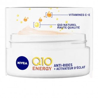 Дневной уход против морщин Nivea Q10 Energy Anti-Wrinkle Day Care SPF15 активиру. . фото 4