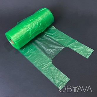 Полиэтиленовые пакеты майка в рулоне – это удобное и практичное решение для упак. . фото 1