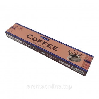 Пыльцовые благовония Coffee premium incence sticks (Кава)
производителя Satya Ин. . фото 2