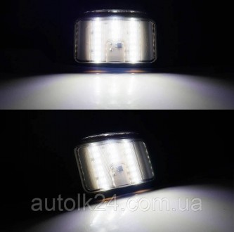 LED Диодная подсветка заднего номера
Цвет белый 6000K
18 LED/SMD на каждом фонар. . фото 4