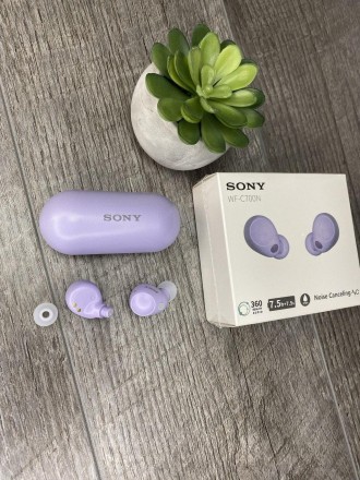 Беспроводные наушники для Sony WF-C700N Violet Bluetooth
Характеристики:
Диапазо. . фото 5