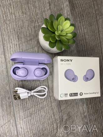 Беспроводные наушники для Sony WF-C700N Violet Bluetooth
Характеристики:
Диапазо. . фото 1