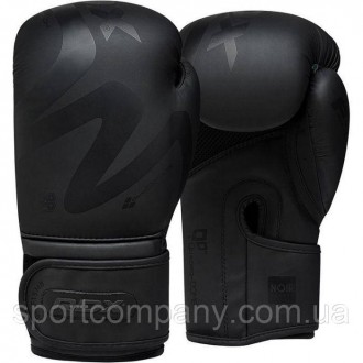 Боксерські рукавички RDX F15 Matte Black Боксерські рукавички RDX F15 Matte Blac. . фото 2