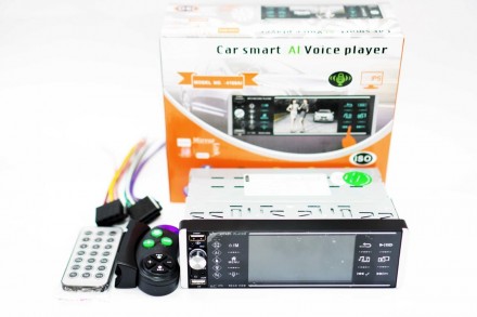 Автомагнітола 4168Ai ISO — Сенсорний екран 4,1" + RGB-підсвітка + DIVX + MP3 + U. . фото 3