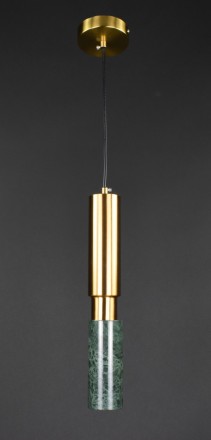 Підвісний світильник на одну лампочку, висота регулюється, корпус плафона метале. . фото 4