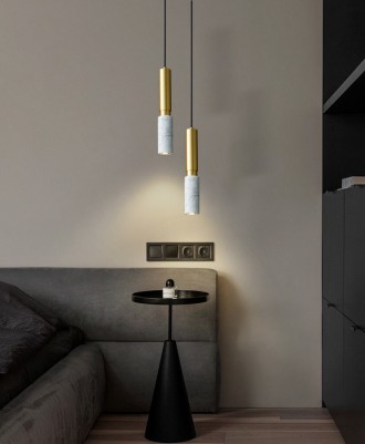 Підвісний світильник на одну лампочку, висота регулюється, корпус плафона метале. . фото 7