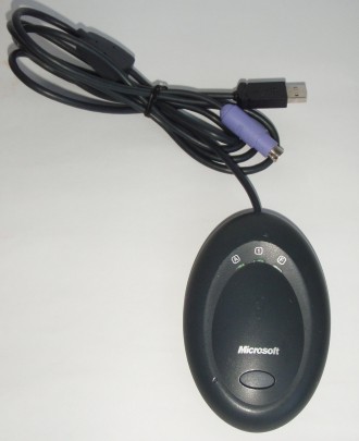 Microsoft Wireless Optical Receiver 1.0A X08-78067 Model USB & P/S2 part Уст. . фото 2
