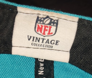 Бейсболка, snapback New Era NFL Vintage collection Miami Dolphins, размер регули. . фото 10