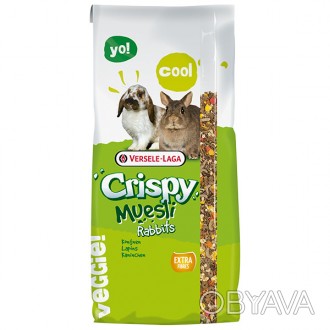 Versele-Laga Crispy Muesli Rabbits Cuni - це повноцінний збалансований корм для . . фото 1