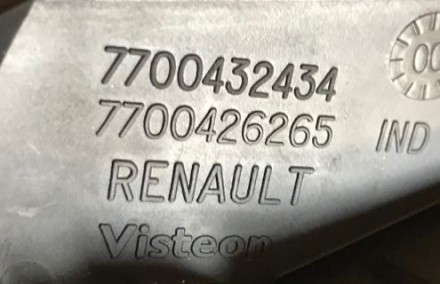 Бу рамка дисплея Renault Scenic 1, 7700432434, 7700426265. . фото 3