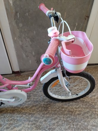 Вітаю. Продам Велосипед для дівчинки Royal Baby Little Swan 18" Рожевий. В . . фото 6