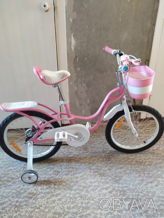 Вітаю. Продам Велосипед для дівчинки Royal Baby Little Swan 18" Рожевий. В . . фото 1